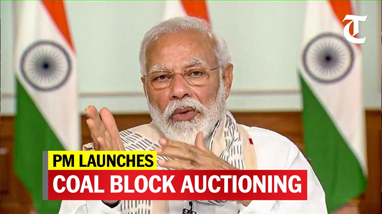 Modi launches auction process for 41 coal blocks for commercial mining