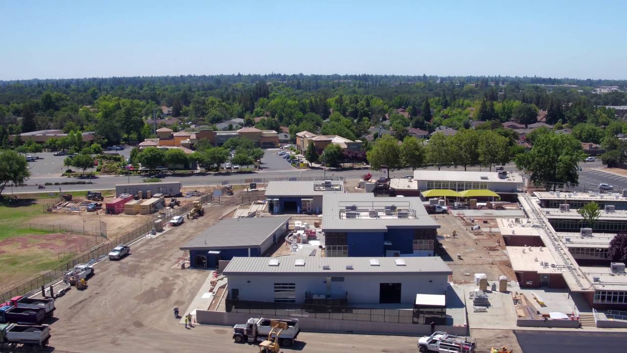 Sylvan Middle School Conversion - Aerial Footage