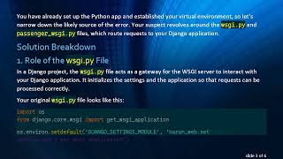 How to Fix the 500 Server Error in Your Django App on cPanel Guide