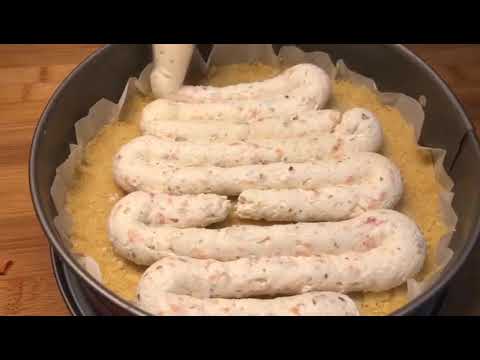 CHEESECAKE AL SALMONE E MANDORLE