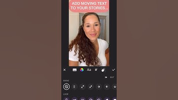 How to Add Moving Text to Your Stories Using InShot (#shorts)
