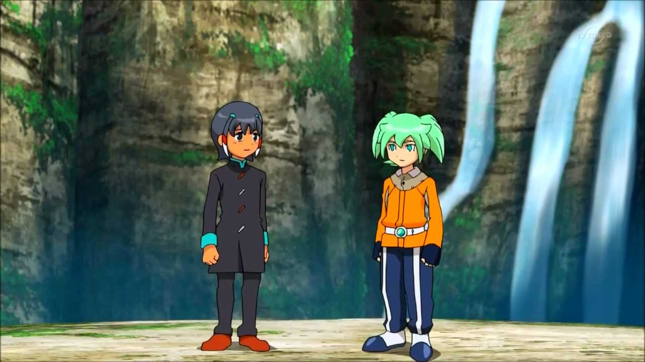 Inazuma Eleven GO Chrono Stone -8- Training the kenshin armor with Shuu
