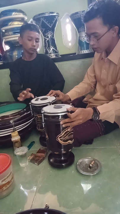 ceksound tabla/ketipung buat hadroh 😊 #maulana_hadroh_cirebon