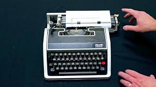 専用 olivetti Lettera DL カスタムカラー 完動品 olivetti Lettera DL