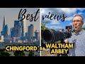 Best views of LONDON SKYLINE from the hills of Chingford and Waltham Abbey