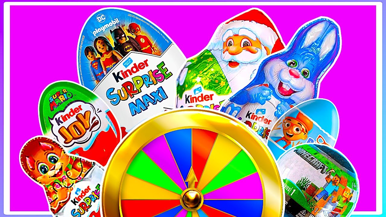 Kinder Surprise Egg Unboxing! Which will we choose?! 