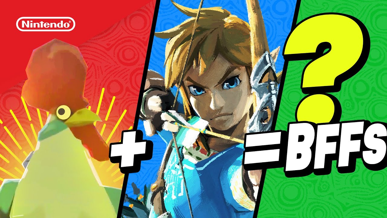 Funny clips of Link and Larry in Zelda playnintendo YouTube