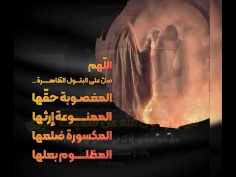 نور و ضوء في الليالي الحالكة فاطمة الزهراء عليها الصلاة والسلام 