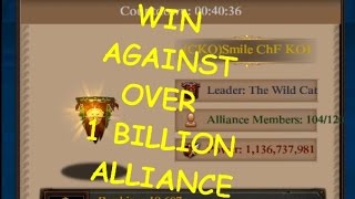 DRAGON CAMPAIGN AGAINST 1.1 BILLION ALLIANCE ( CLASH OF KINGS ) screenshot 1