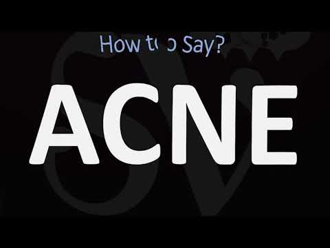 How to Pronounce Acne? (CORRECTLY)