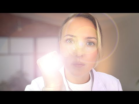 ASMR Pure Bright Light Triggers, Optic Cranial Nerve Exam, Eye Exam, Orbital Exam - Roleplay (LO-FI)