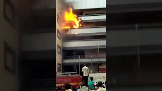 Nagpur Sandesh Dawa Bazaar Me Lagi Aag