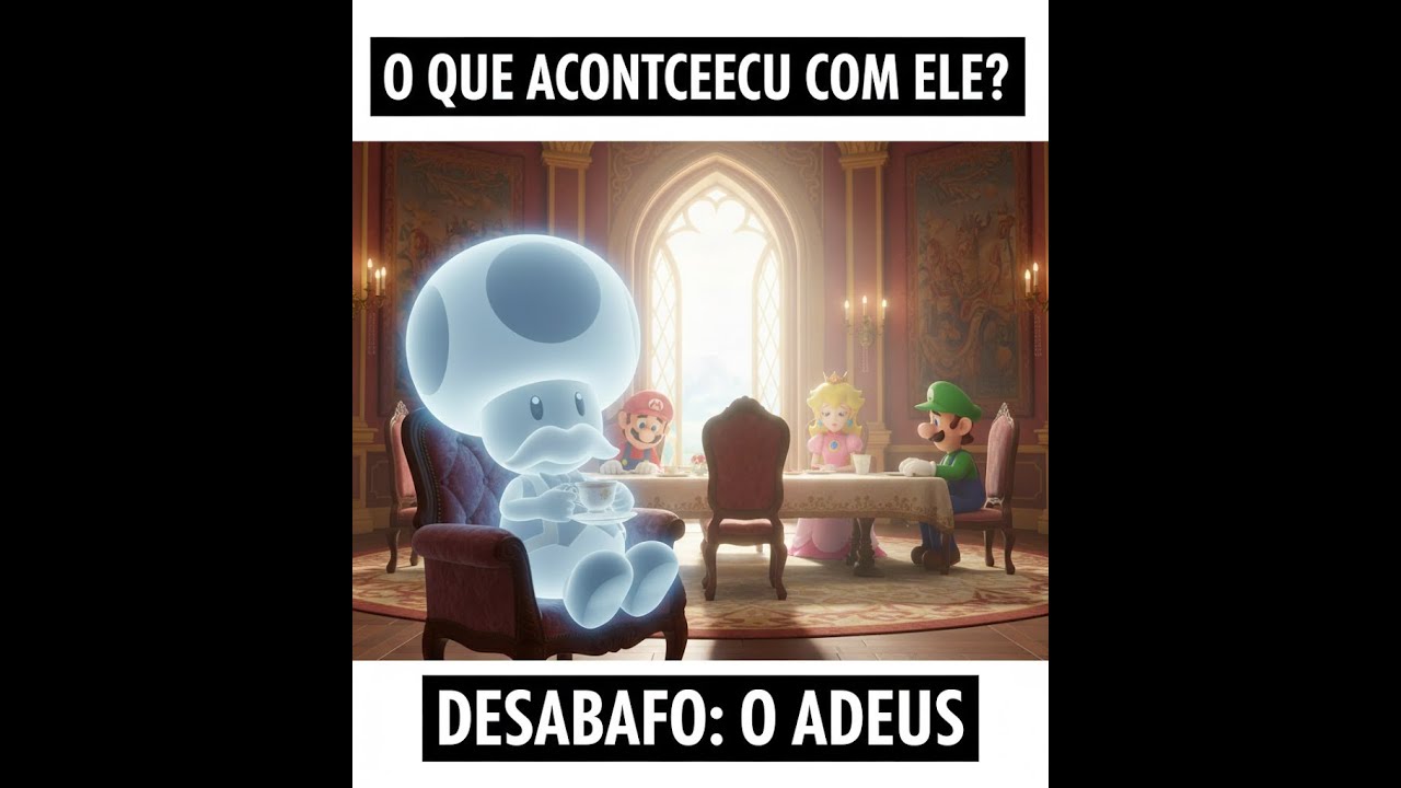 MEU DESABAFO COM O TOADSWORTH! 🍄💔