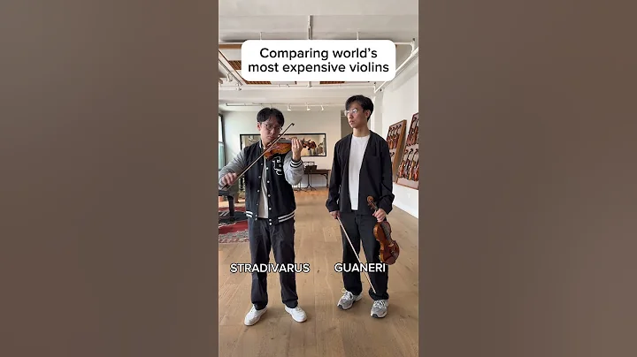 Comparing 2 of the world’s most expensive violins @TarisioAuctions