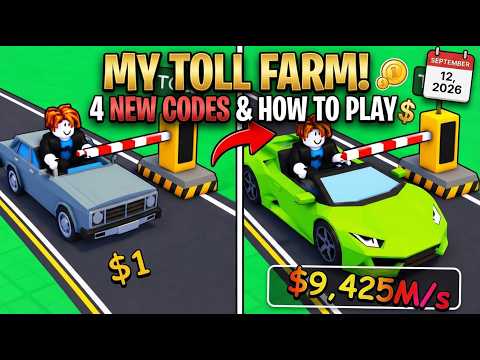 7 NEW CODES &amp; HOW TO PLAY GUIDE! | My Toll Farm! ROBLOX (September 12, 2026)