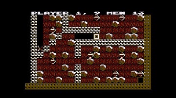 Atari Boulder Dash (Arno Boulderdash 7). Cave 13