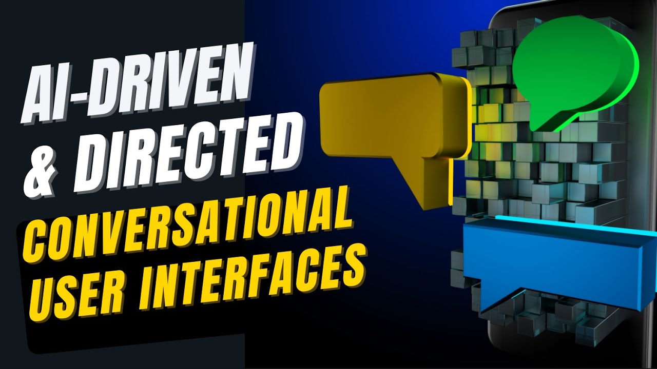 AI-driven (NLP) versus Directed Chatbots (Conversational User Interfaces) -  YouTube