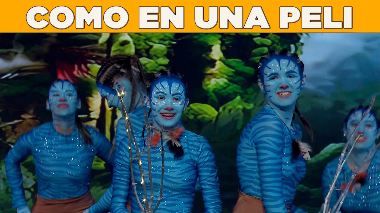 Patín “estilo Narnia”: chicas camufladas montaron una coreografía llena de fantasía visual