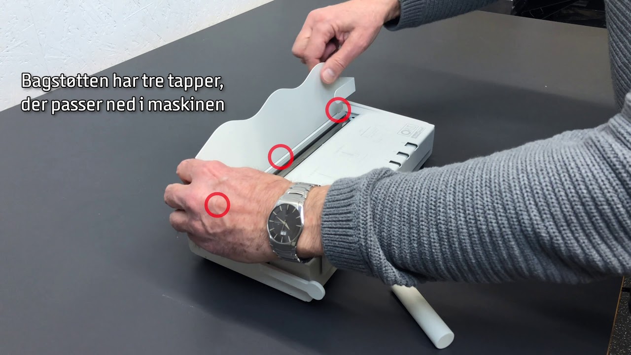 Opus Metalbind Easy 120 - udpakning og klargøring