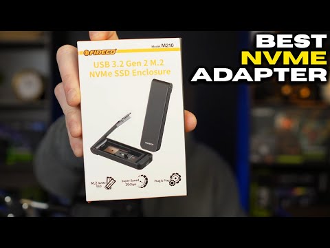 Il case NVMe più veloce ed economico? Adattatore SSD M.2 FIDECO USB 3.2 Gen 2 (10 Gbps)