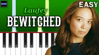 Laufey - Bewitched - Piano Tutorial [EASY]