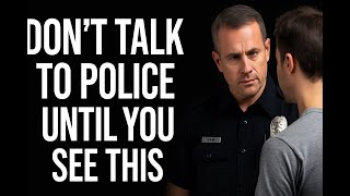 Never Talk to Police Without a Lawyer