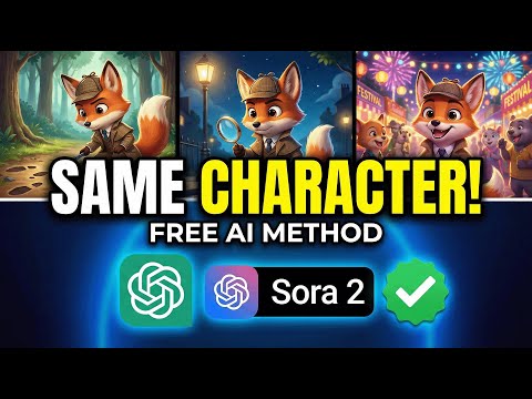 How To Create Long 3D Animation Videos Using AI 100 FREE Character Consistent 