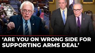LIVE: Reporter Grills Chuck Schumer for Voting Against Bernie Sanders’s Arms Deal on Senate Floor