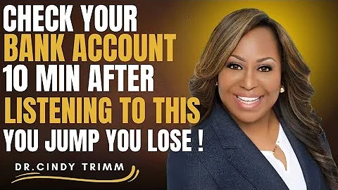 You Will Attract A Financial Miracle Just By Hearing This Prayer 1 Time | Dr. Cindy Trimm
