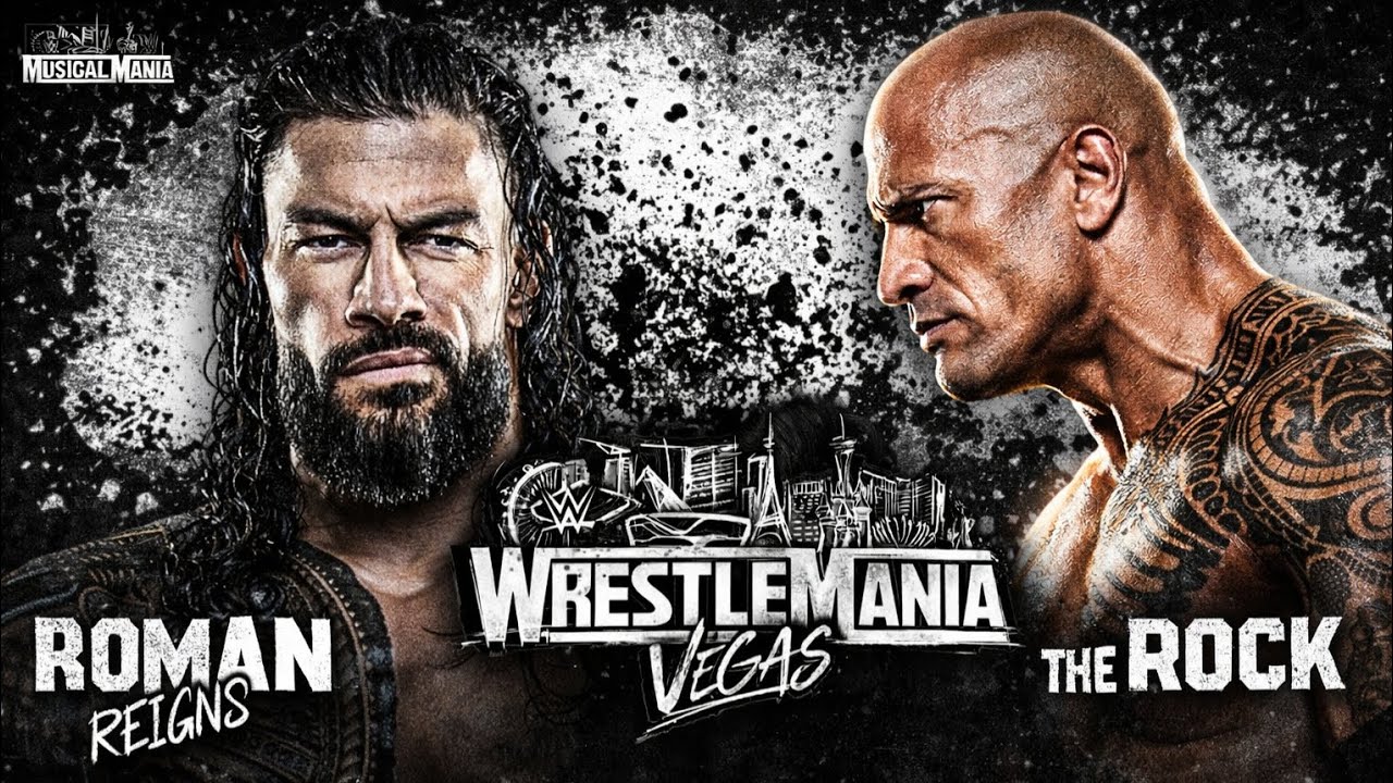 THE ROCK VS ROMAN REGINS 🤯|| WWE2K25 NETFLIX EDITION 