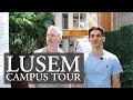 Lusem campus tour with adam and viktor