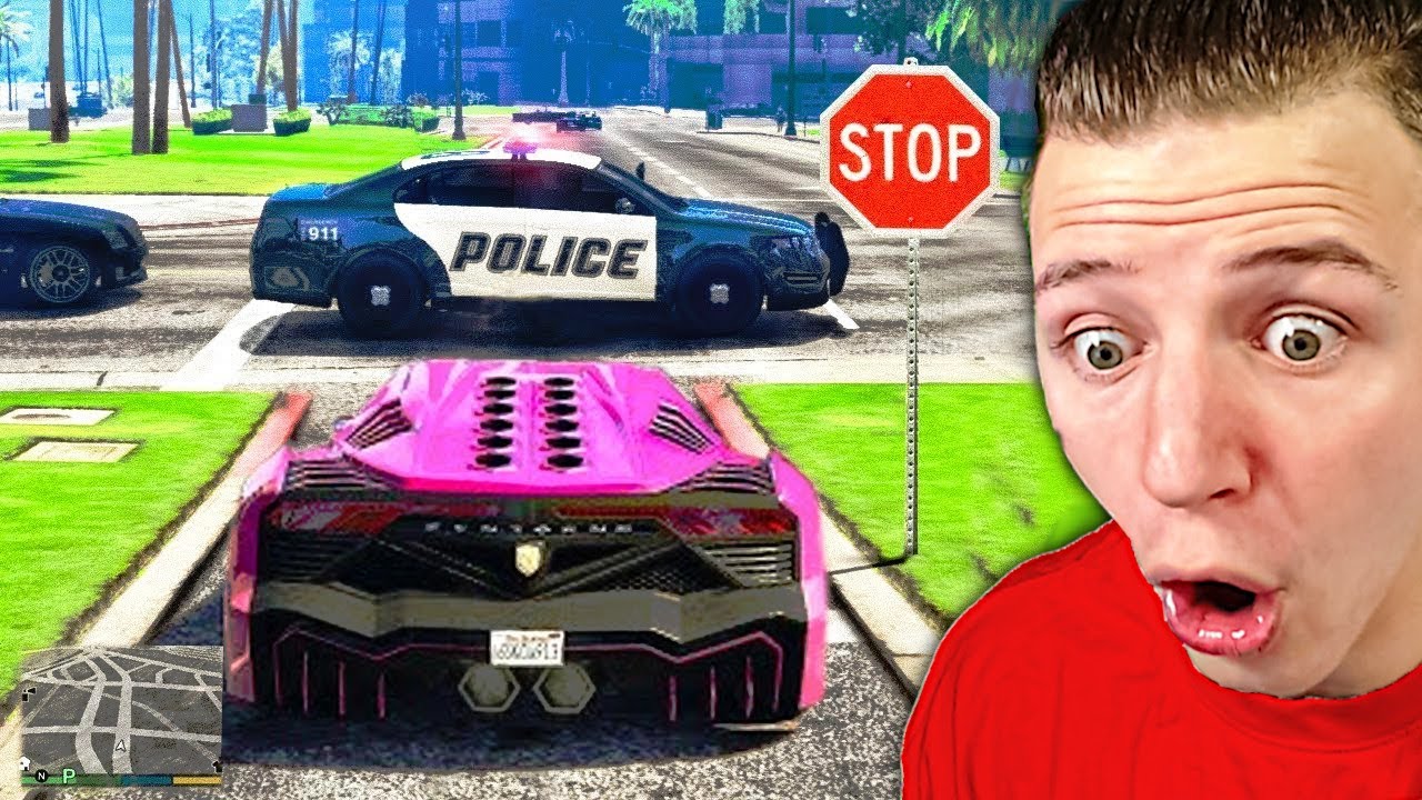 24 Stunden GTA 5 SPIELEN ohne GESETZE ZU BRECHEN