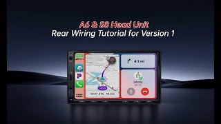 ATOTO A6 & S8 Car Stereo Rear Wiring Installation Tutorial - Version 1
