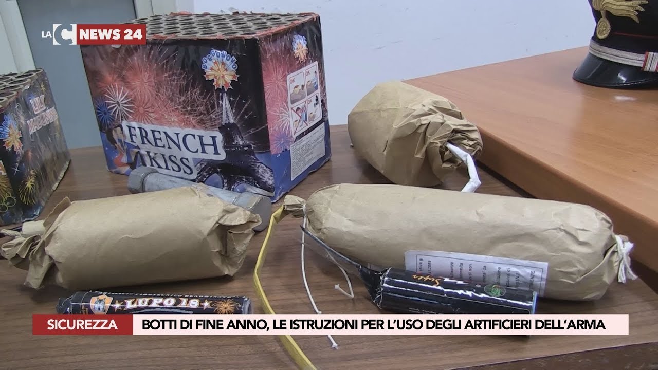 notizie del giorno BOTTI DI FINE ANNO, LE ISTRUZIONI PER L’USO DEGLI ARTIFICIERI DELL’ARMA