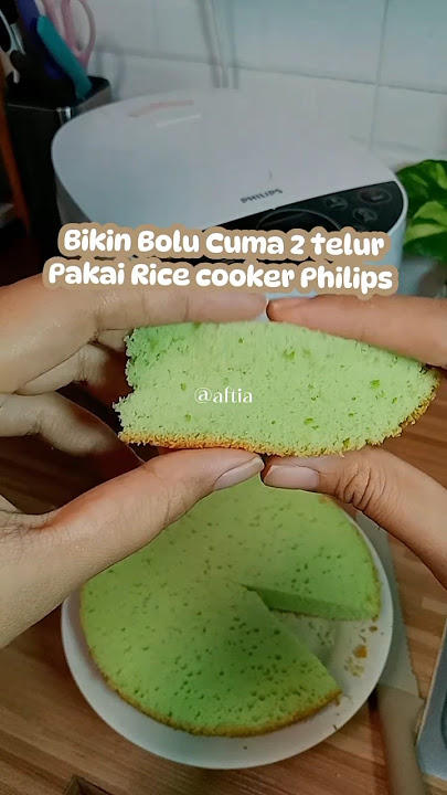 BIKIN BOLU PAKAI RICE COOKER PHILIPS ‼️