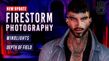 SECOND LIFE | Firestorm QUICK Tutorial | Windlights & Depth of Field | Photography Tips