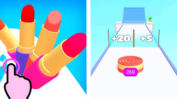 Lipstick Run - Fashion Lipstick Run - All Levels iOS Android GamePlay
