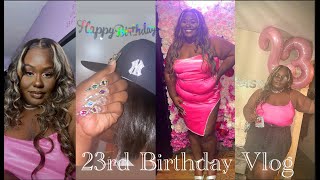 MY 23rd BIRTHDAY VLOG ( GRWM ,DINNER,SELF CARE , ♎️)
