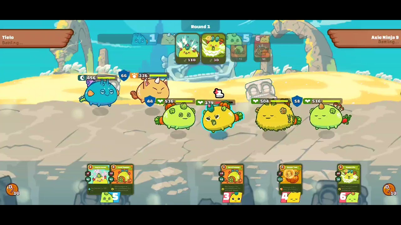 Dusk Beast Plant | Duskminator Team Build | Axie Infinity Arena Gameplay 