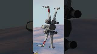 X-Wing Mod in DCS #dcsworld #gaming #shorts #starwars #pc #youtubeshorts #xwing #simulator #aviation