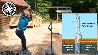 Bison Deep Well Pump REVIEW in the Upper Peninsula of Michigan. (Installation in previous video.)