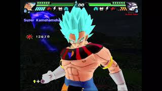 DBZ Bt3 God of Destruction Goku vs Jiren