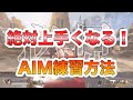キル数日本一位が紹介する絶対上手くなるAIM練習方法&設定&オマケ 【ApexLegends】