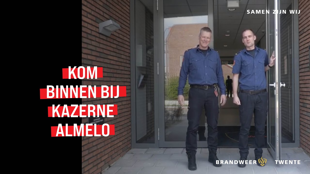 Kom binnen bij Kazerne Almelo - Brandweer Twente