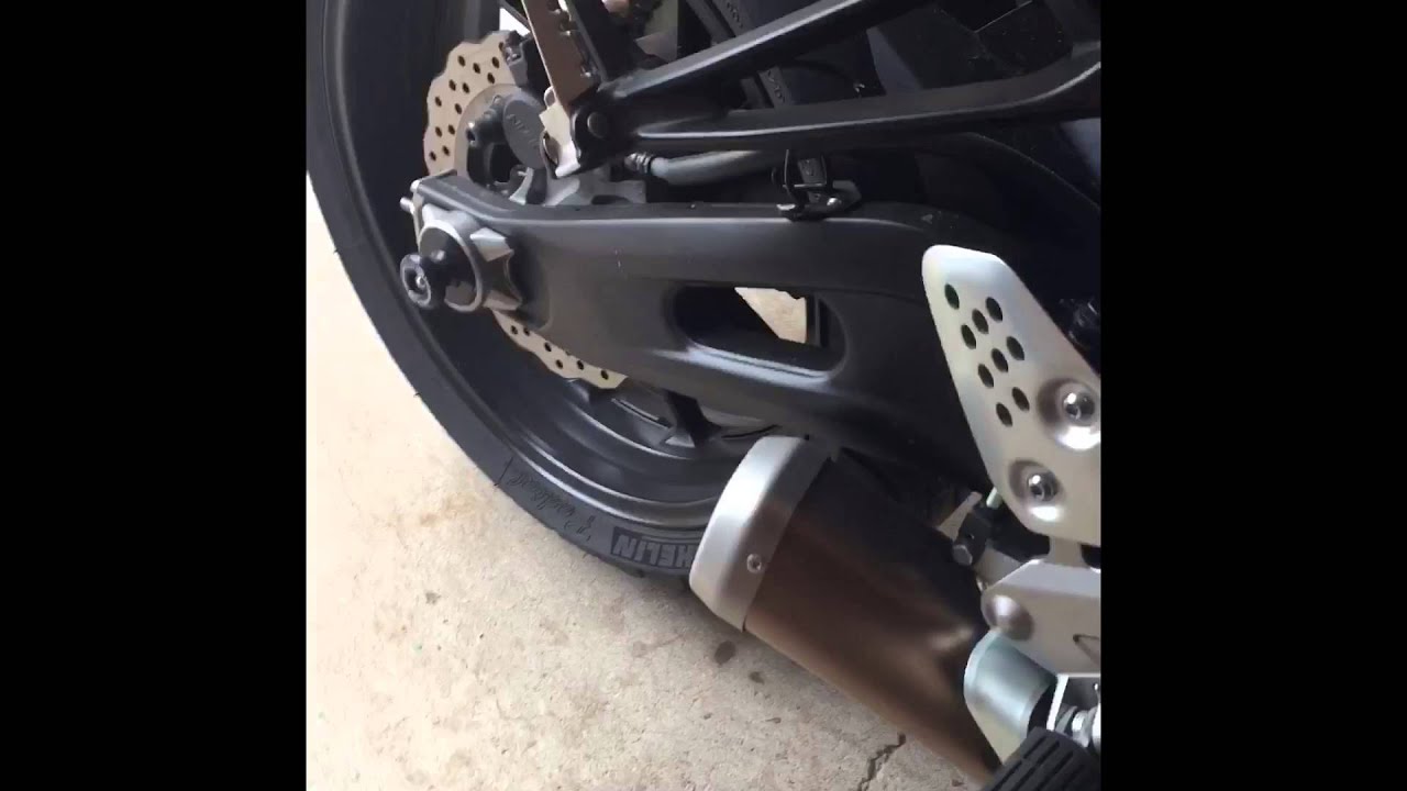 2016 fz07/mt07 akrapovic Carbon exhaust YouTube