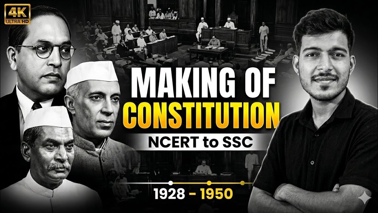 Making of the Constitution Explained | Indian Polity for SSC CGL CHSL ...
