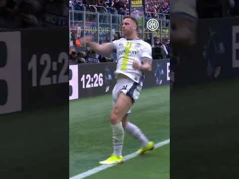 A Graceful Finish by Arnautovic! #shorts #inter #interclassic