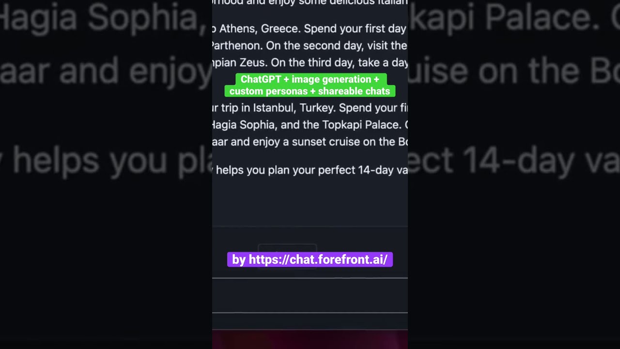 Better ChatGPT with free access to gpt4 by https://chat.forefront.ai/