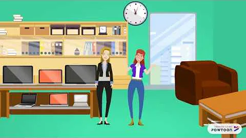 Presentation short video|on how to deal with an angry customer|animation for students