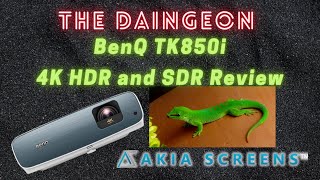 BenQ TK850i - 4K HDR, 4K SDR and Black levels review